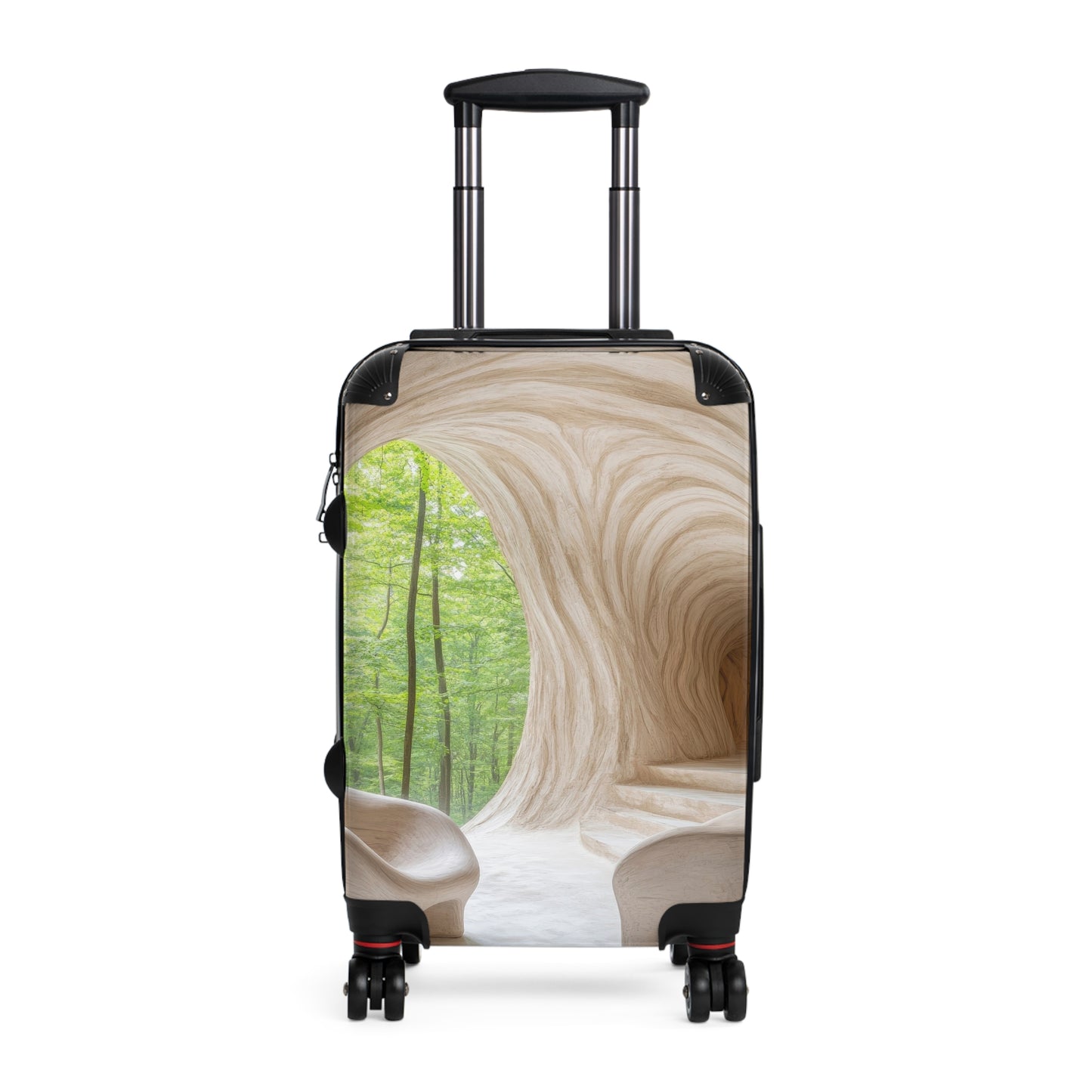 Nature Organic Interior Space Art Carry-On Suitcase - Stylish Luggage for Travelers