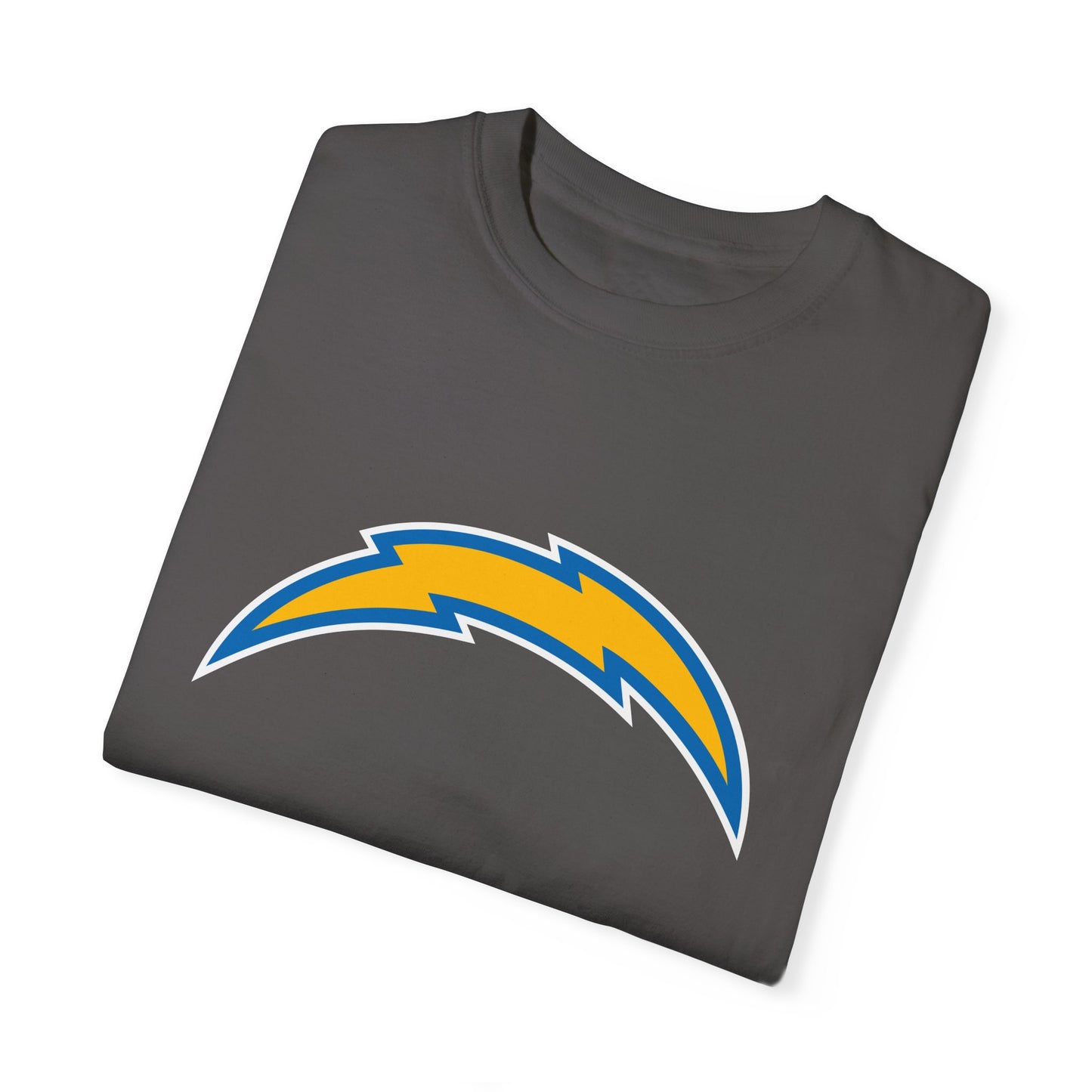 Los Angeles Chargers Team Merch Garment-Dyed T-Shirt – Premium Cotton Tee for Customization