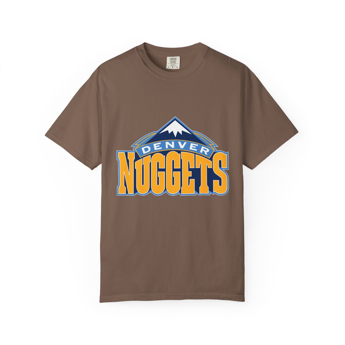 Denver Nuggets Garment-Dyed T-Shirt – Premium Cotton Tee for Customization