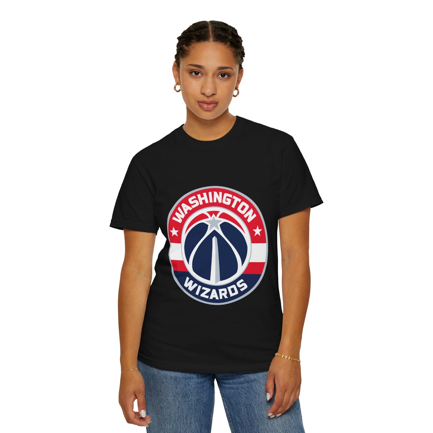 Washington Wizards Strong Garment-Dyed T-Shirt – Premium Cotton Tee for Customization