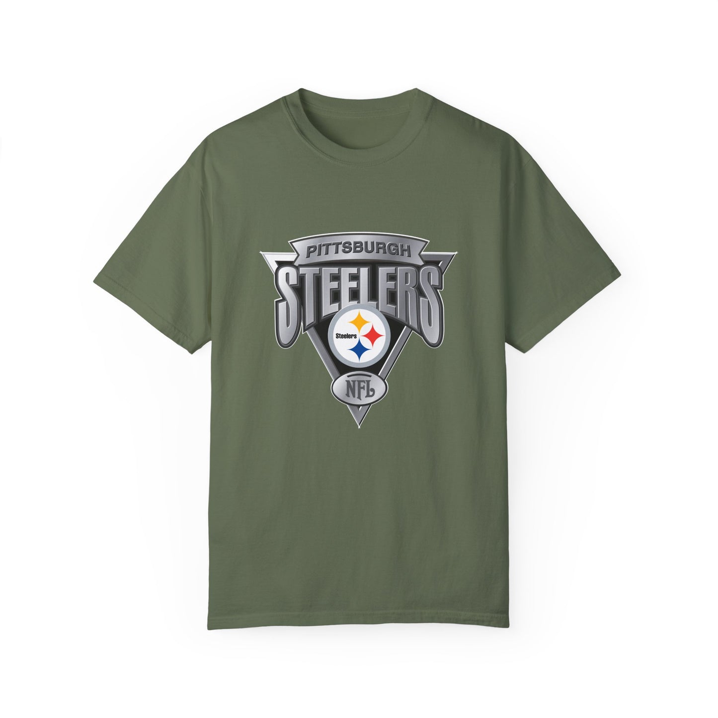 Pittsburgh Steelers Nation Garment-Dyed T-Shirt – Premium Cotton Tee for Customization