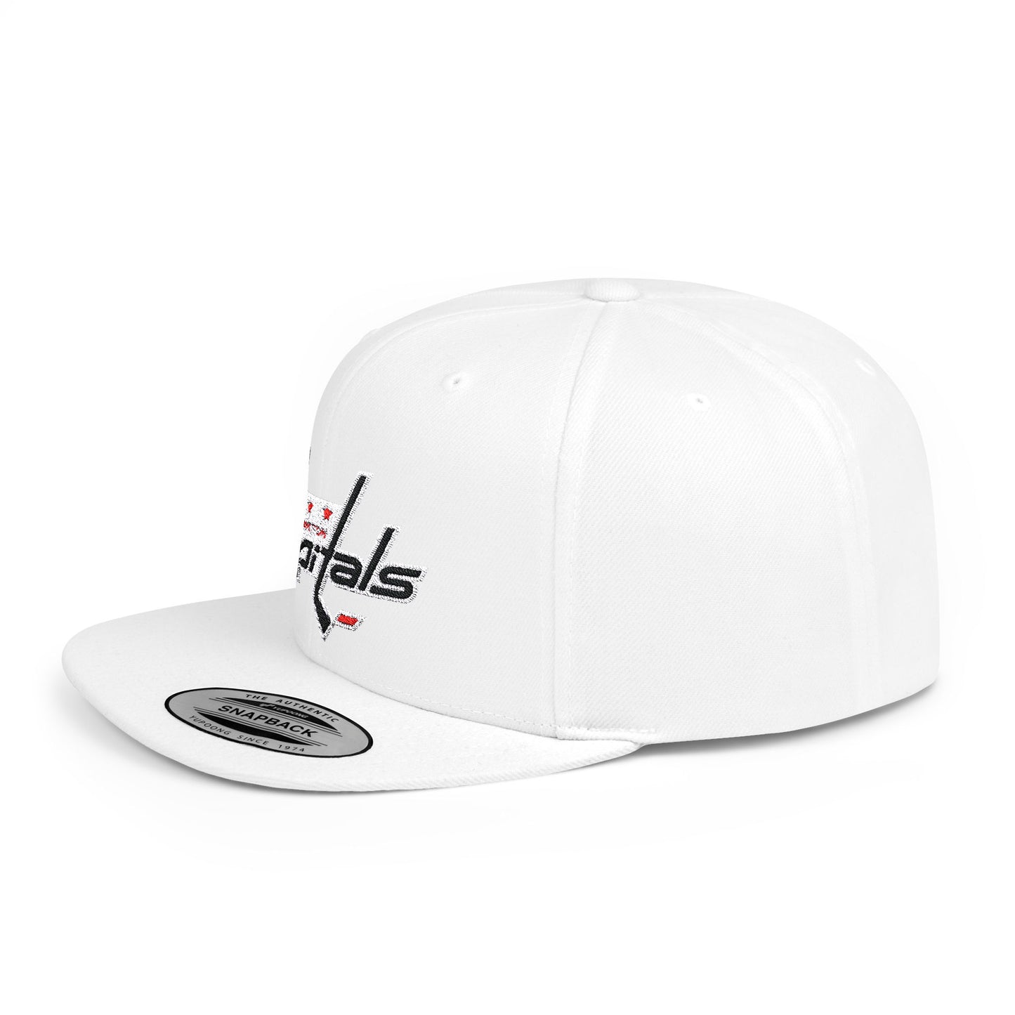 Washington Capitals Fans Flat Bill Snapback – Lightweight, Custom Fit, Premium Quality
