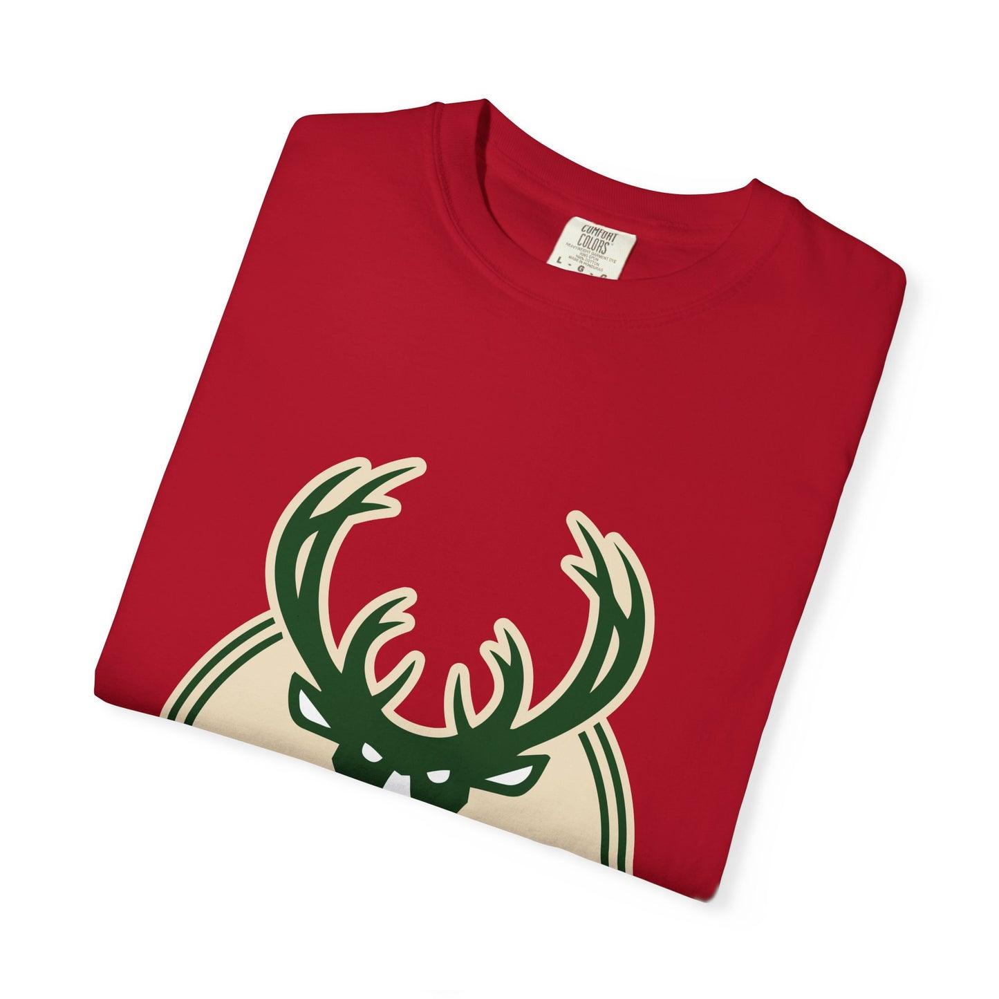 Milwaukee Bucks NBA Garment-Dyed T-Shirt – Premium Cotton Tee for Customization