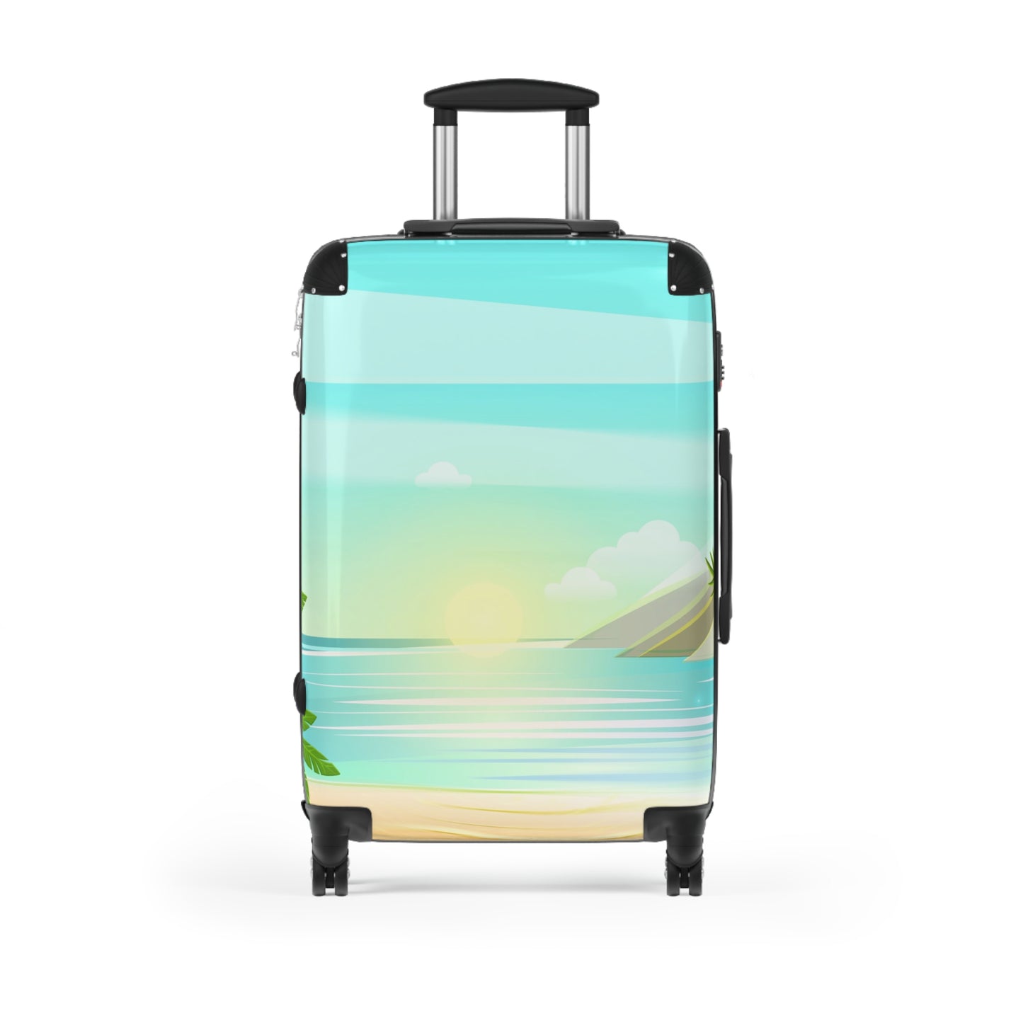 Nature Summer Beach Travel Art Carry-On Suitcase - Stylish Luggage for Travelers