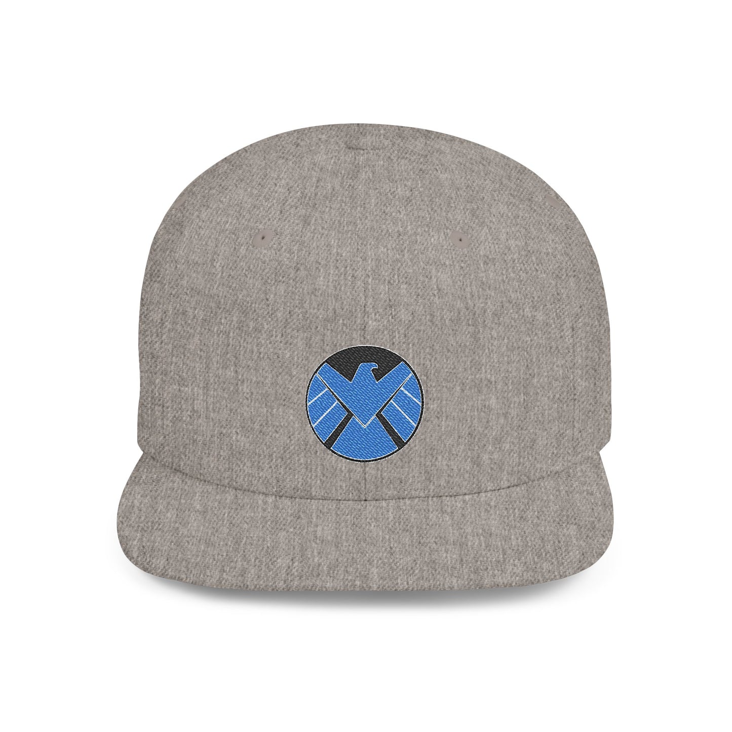 Marvel Shield Flat Bill Snapback – Lightweight, Custom Fit, Premium Quality