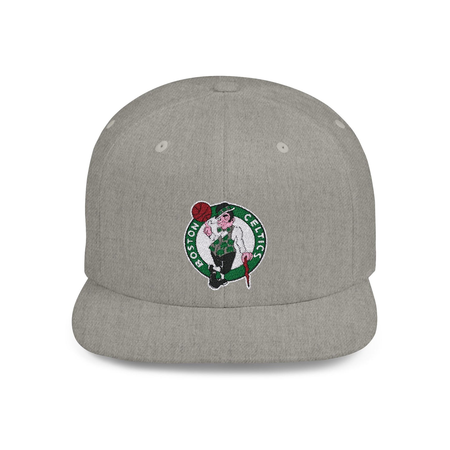 Boston Celtics Flat Bill Snapback – Lightweight, Custom Fit, Premium Quality
