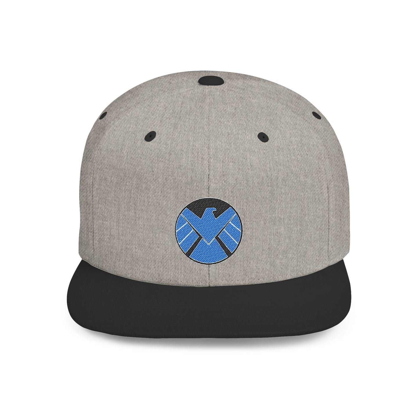 Marvel Shield Flat Bill Snapback – Lightweight, Custom Fit, Premium Quality
