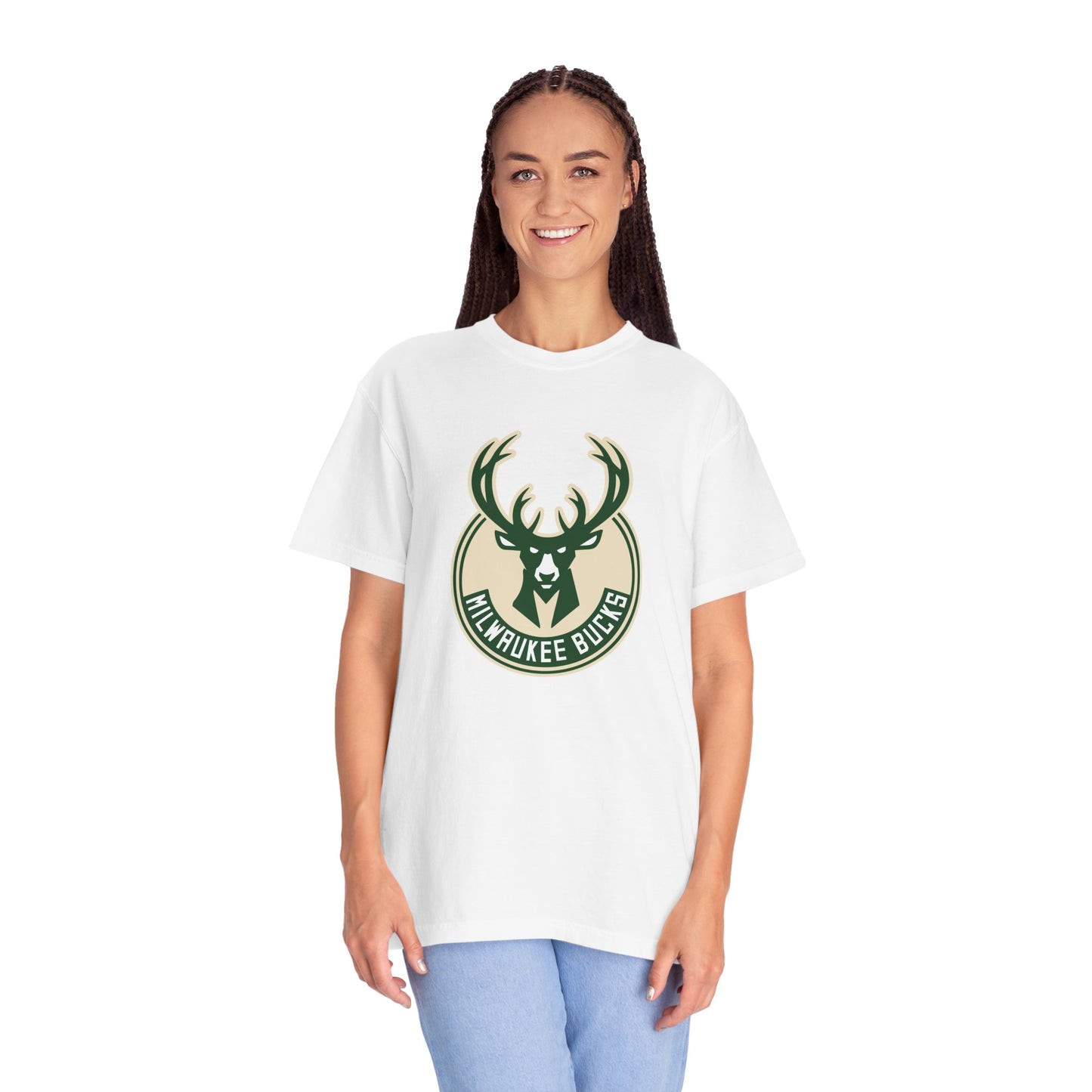 Milwaukee Bucks Play To Win Garment-Dyed T-Shirt – Premium Cotton Tee for Customization