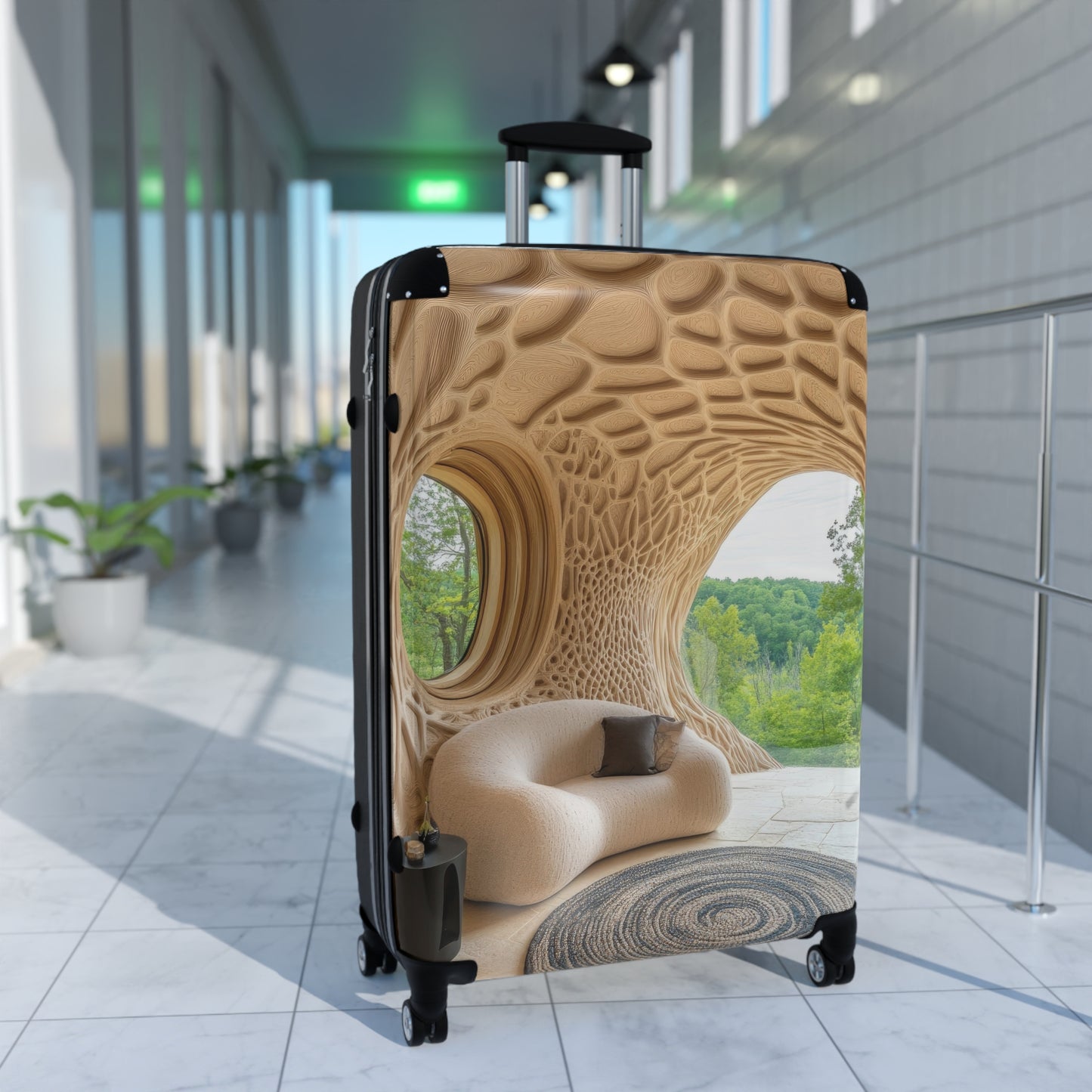 Nature Interior House Art Carry-On Suitcase - Stylish Luggage for Travelers