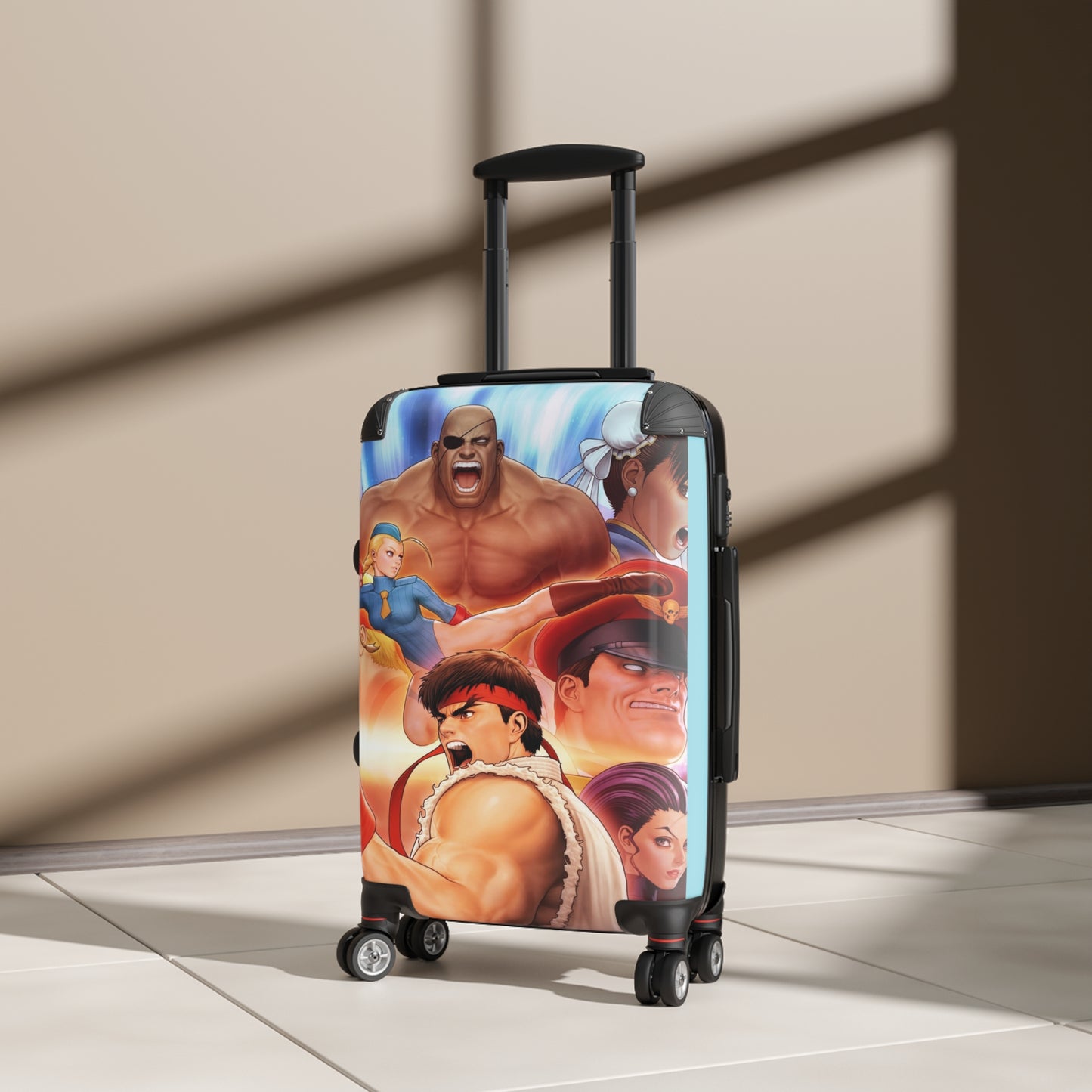 Video Games Street Fighter Carry-On Suitcase - Stylish Luggage for Travelers