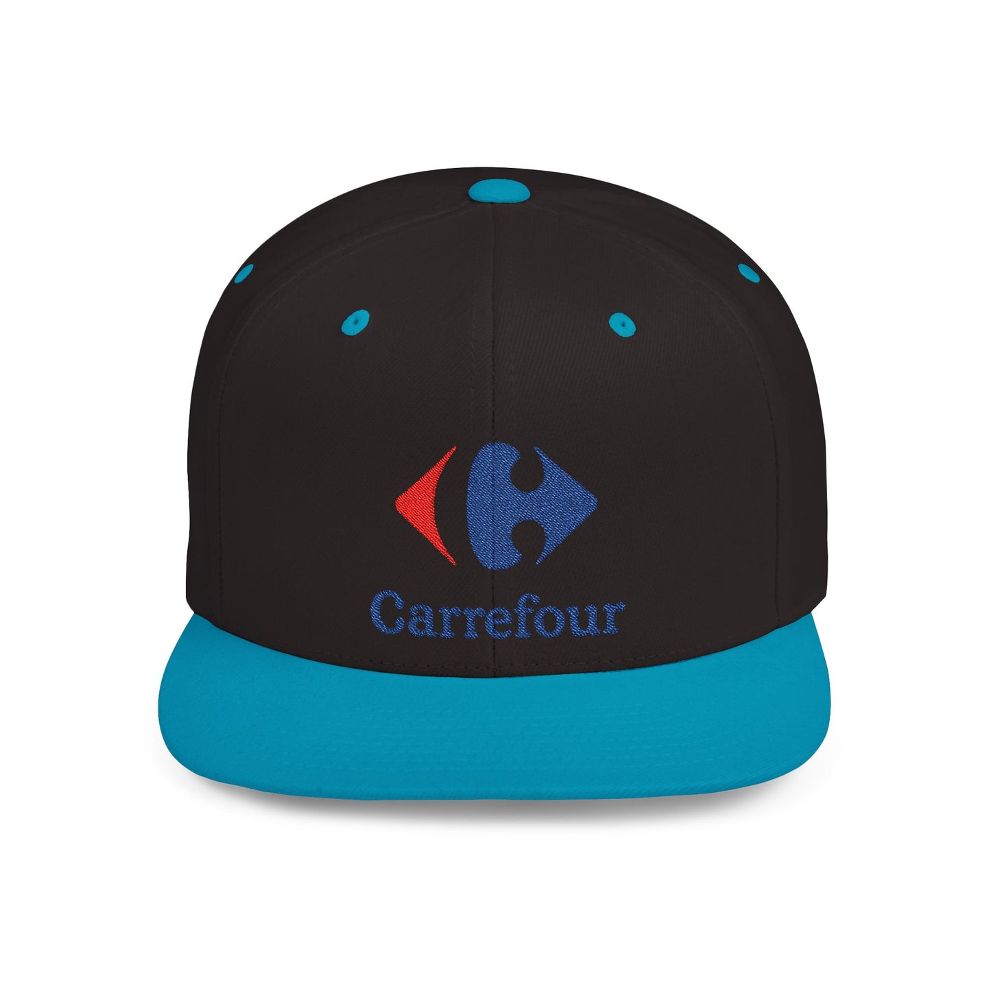Carre Four Flat Bill Snapback – Lightweight, Custom Fit, Premium Quality