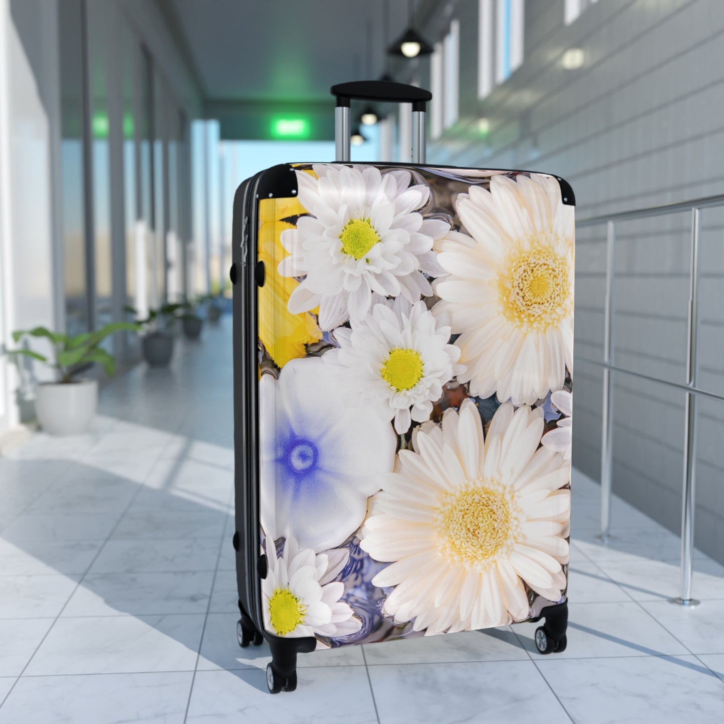 Nature Flowers Floral Colorful Art Carry-On Suitcase - Stylish Luggage for Travelers