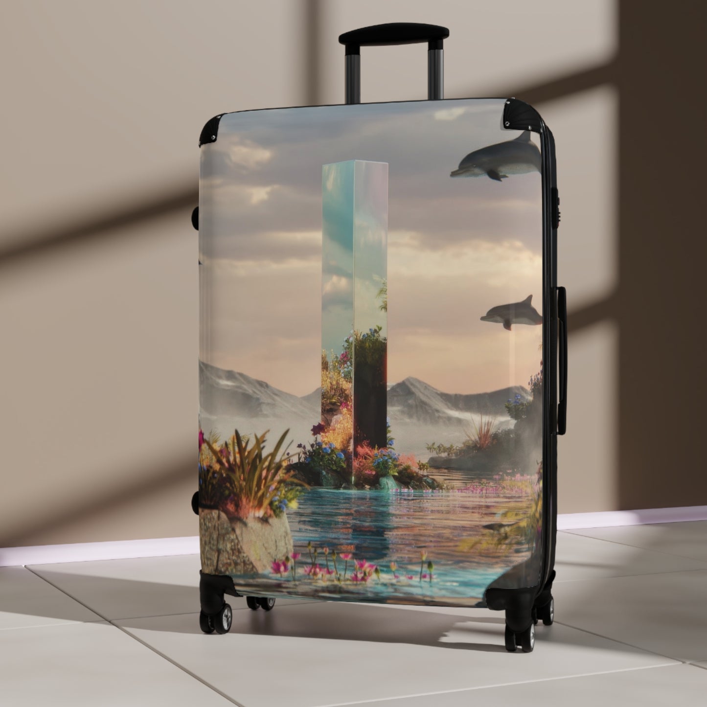 Art Surreal Paradise Carry-On Suitcase - Stylish Luggage for Travelers