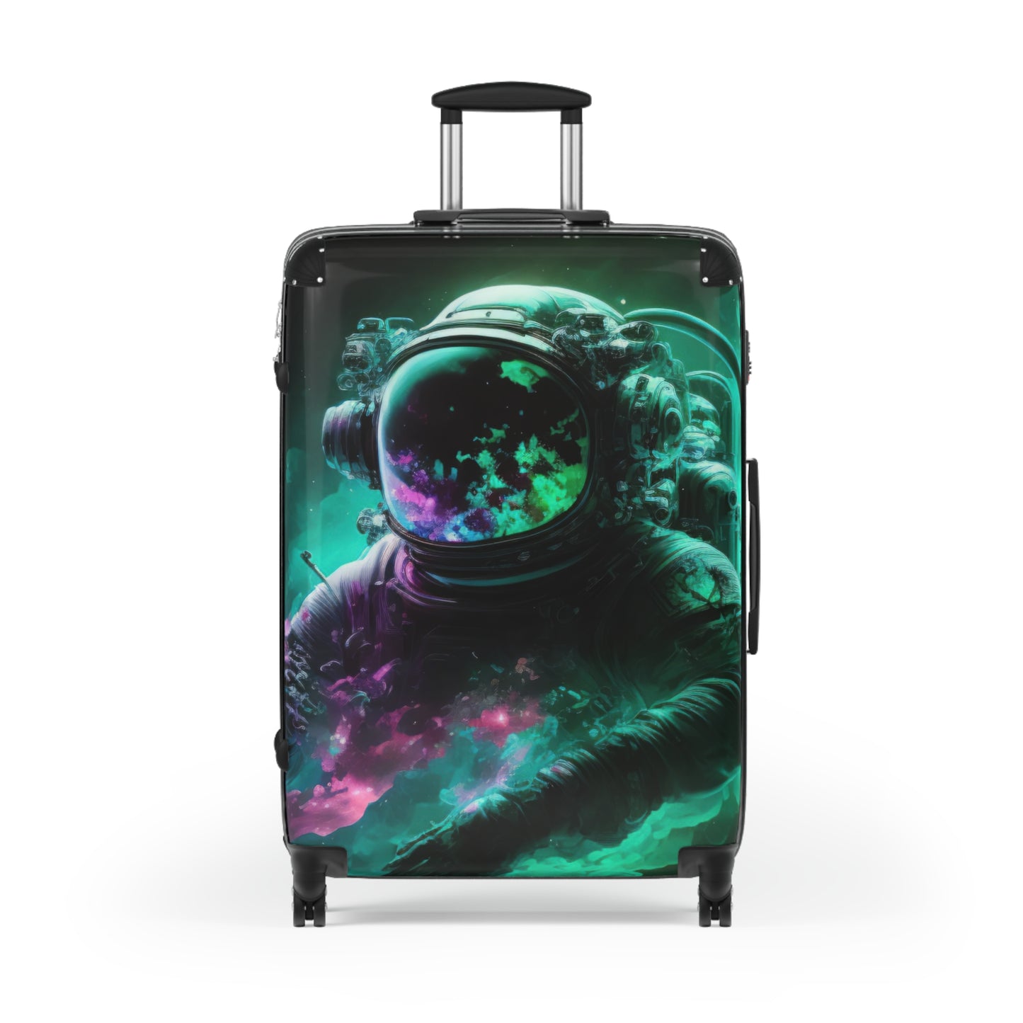 Space Astronaut Digital Art Carry-On Suitcase - Stylish Luggage for Travelers
