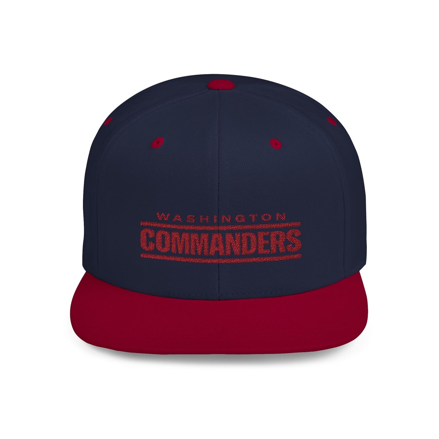 Washington Commanders Washington Football Flat Bill Snapback – Lightweight, Custom Fit, Premium Quality