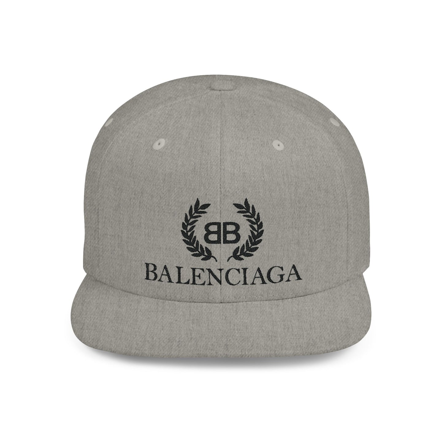 Balenciaga Style Flat Bill Snapback – Lightweight, Custom Fit, Premium Quality