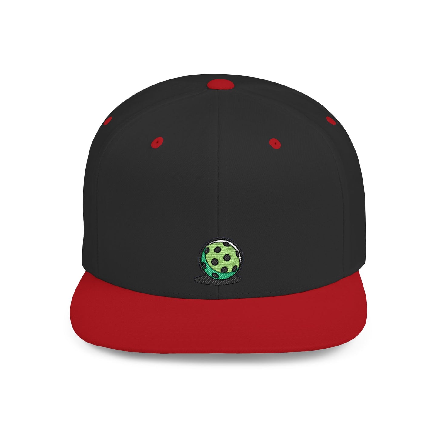 Icons Embroidered Ball Flat Bill Snapback – Lightweight, Custom Fit, Premium Quality