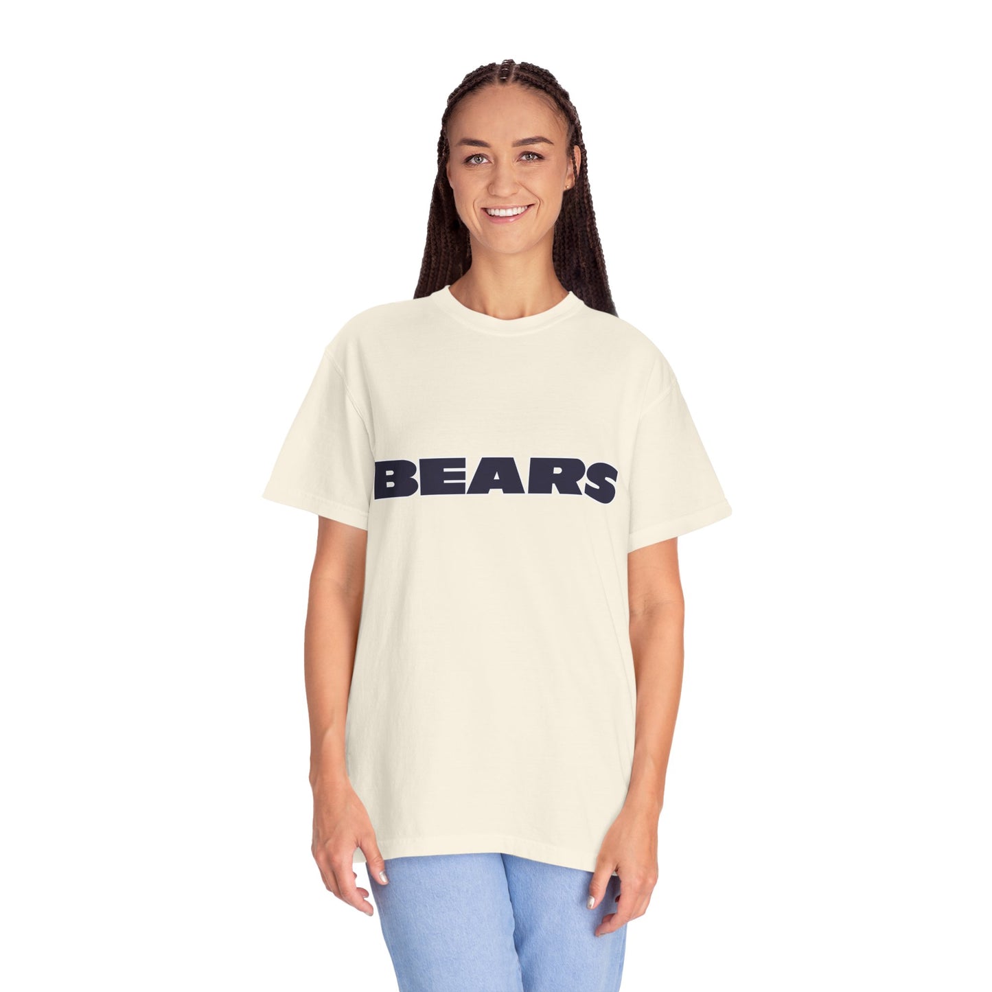 Chicago Bears Nation Garment-Dyed T-Shirt – Premium Cotton Tee for Customization