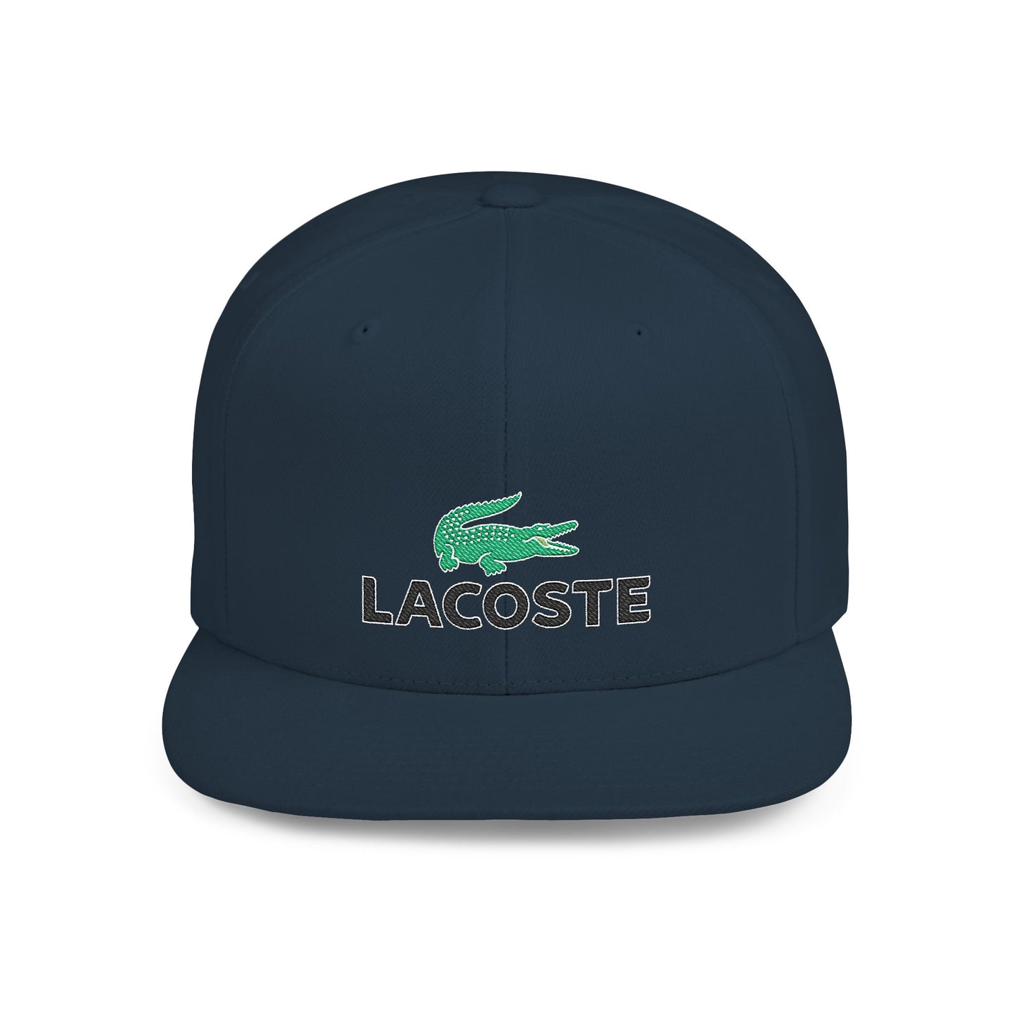 Lacoste Flat Bill Snapback – Lightweight, Custom Fit, Premium Quality