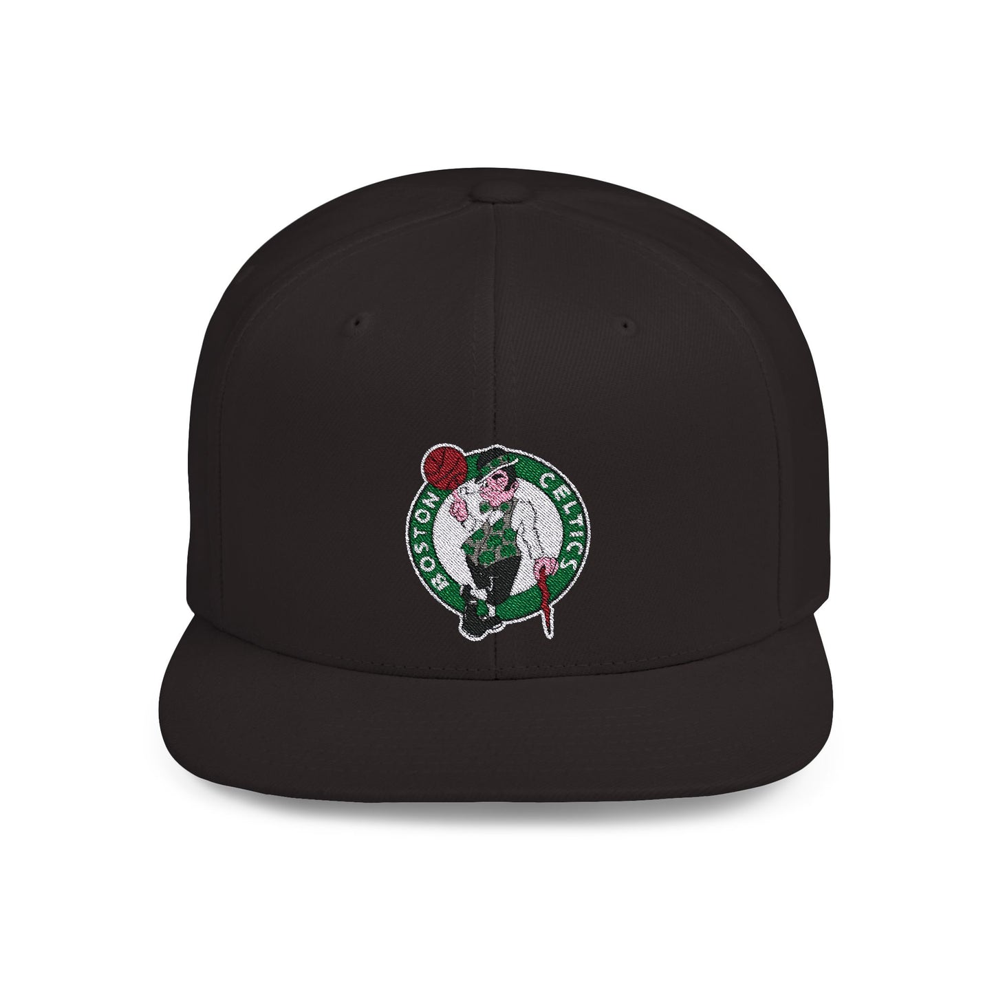Boston Celtics Flat Bill Snapback – Lightweight, Custom Fit, Premium Quality