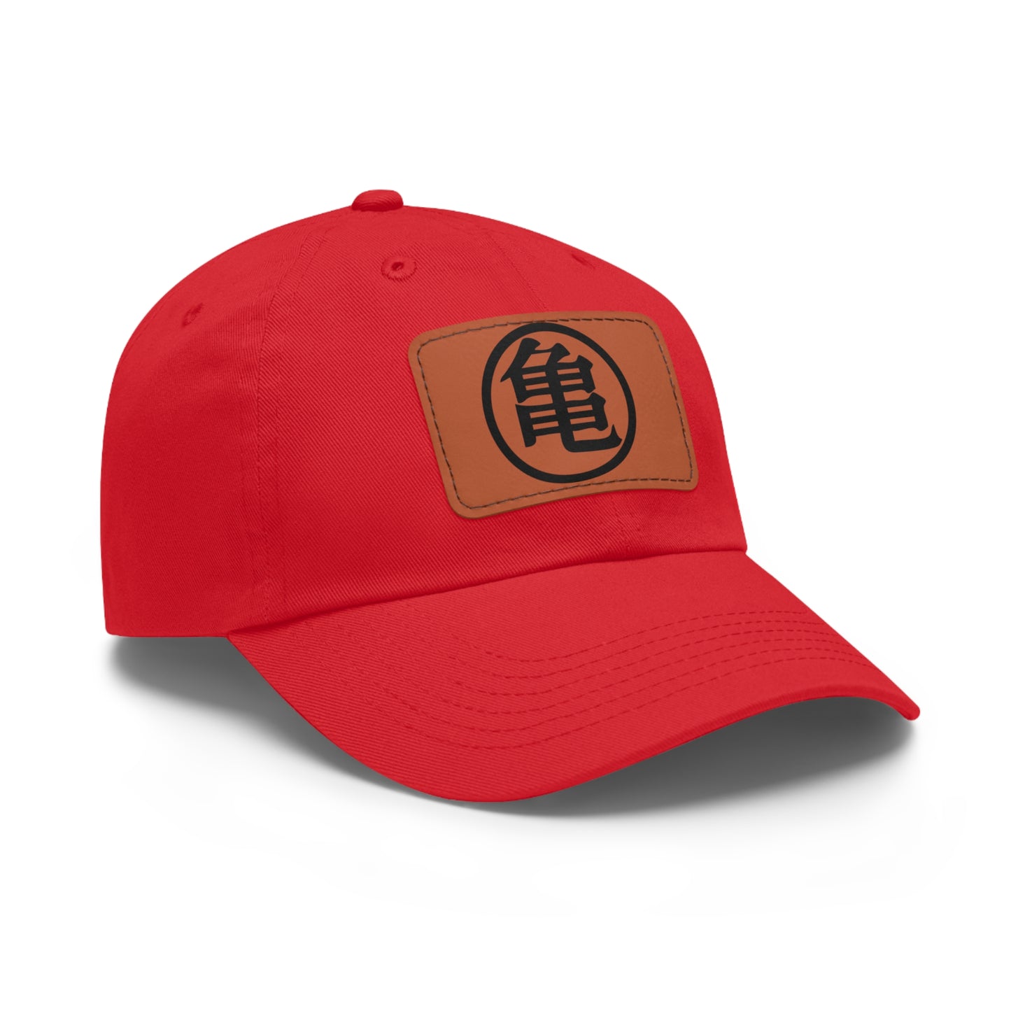 Dad Leather Patch Hat Goku Logo  – Timeless Style, Perfect Fit