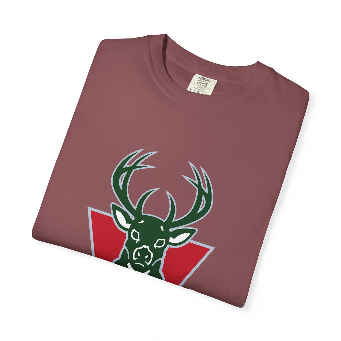 Milwaukee Bucks Strong Garment-Dyed T-Shirt – Premium Cotton Tee for Customization
