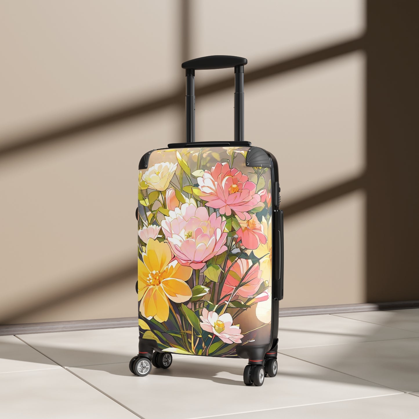 Nature Flowers Floral Srping Wild Art Carry-On Suitcase - Stylish Luggage for Travelers