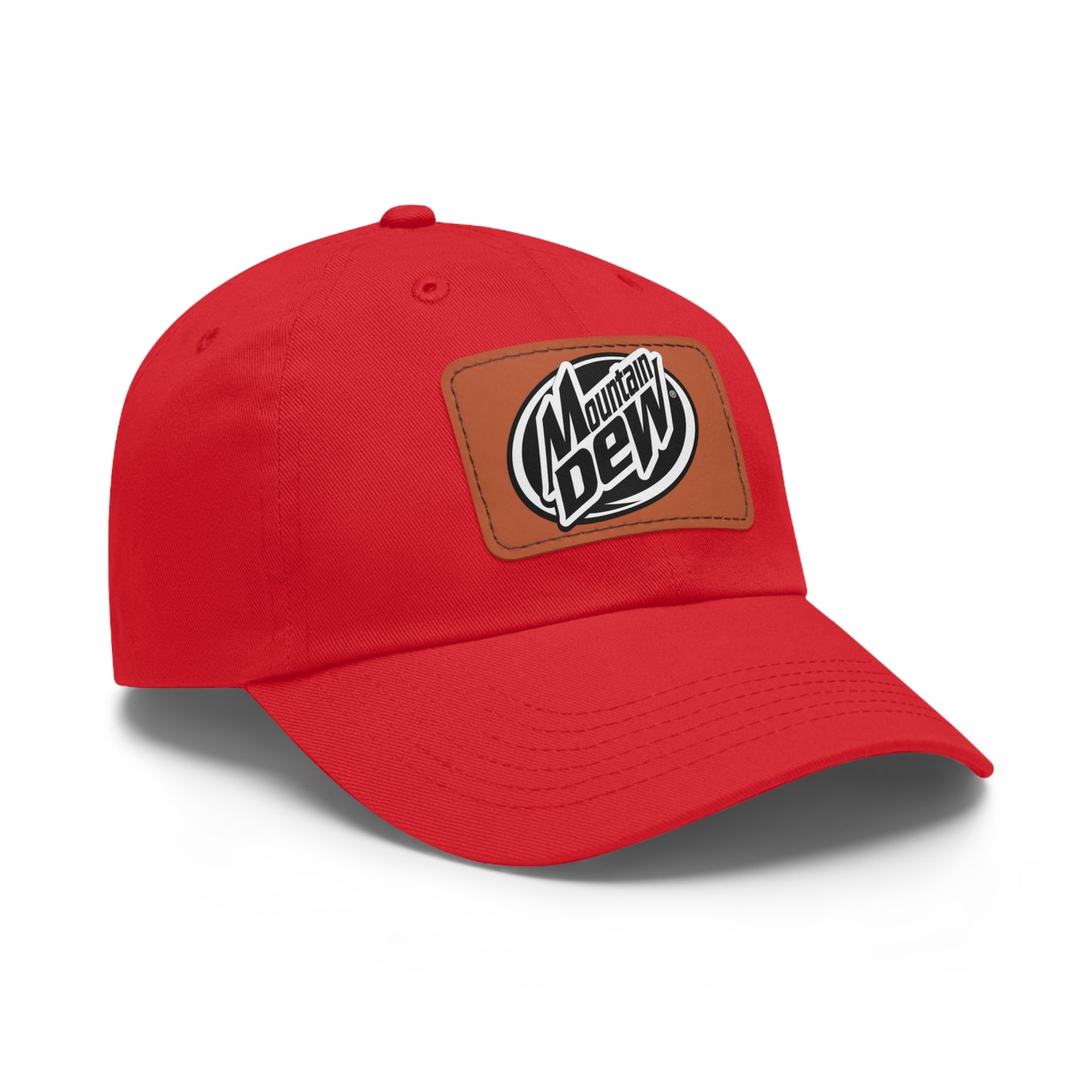 Dad Leather Patch Hat Mountain Dew – Timeless Style, Perfect Fit