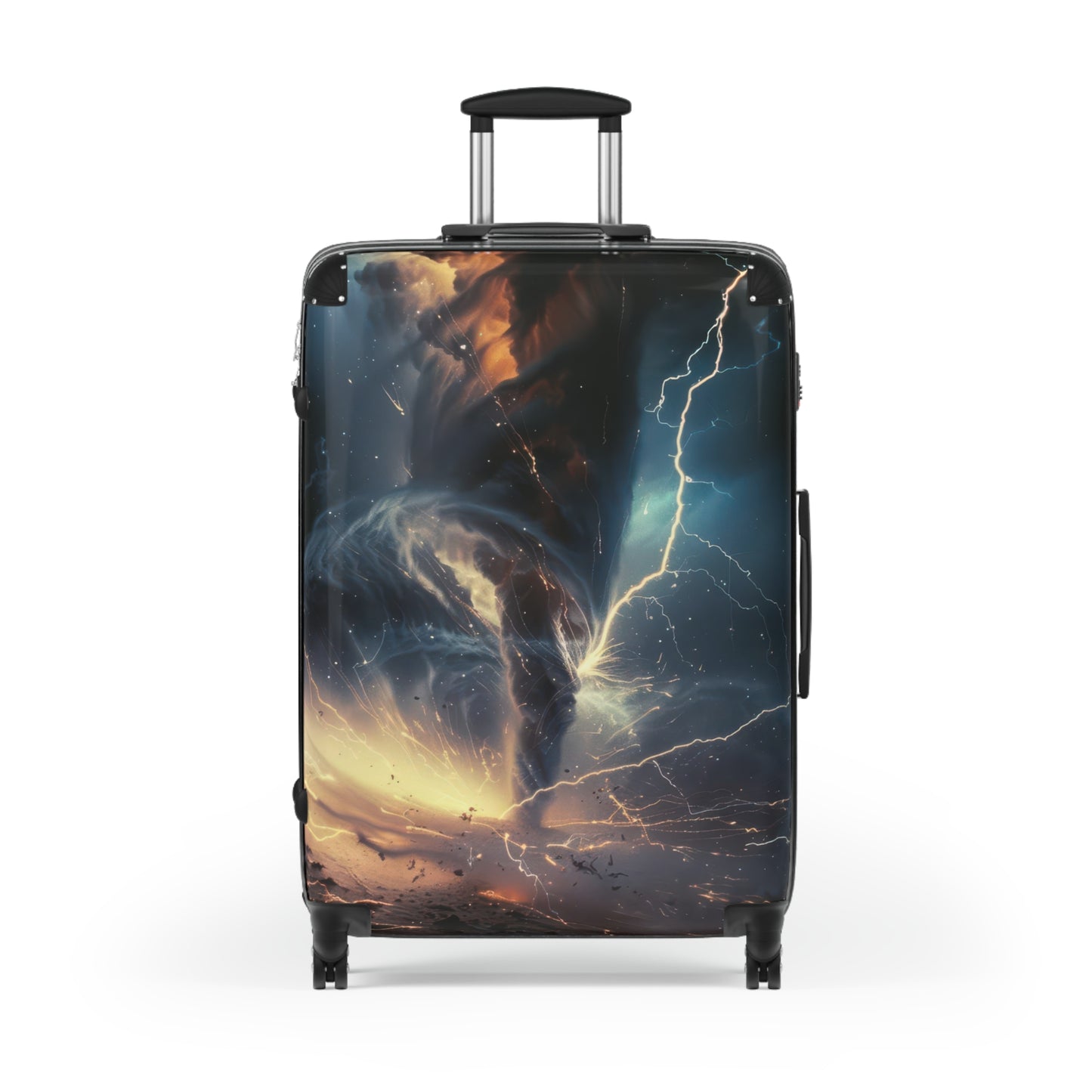 Nature Tornado Dramatic Art Carry-On Suitcase - Stylish Luggage for Travelers