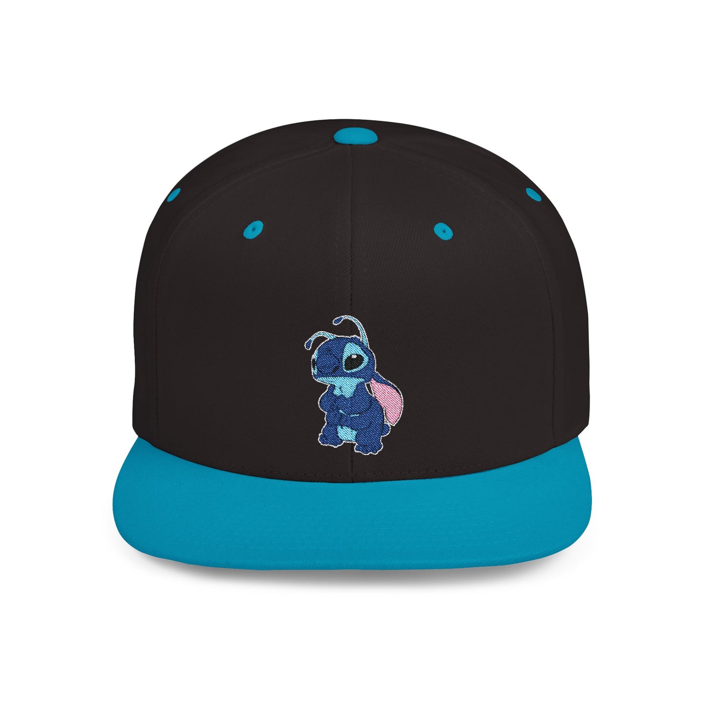 Sad Stitch Disney Flat Bill Snapback – Lightweight, Custom Fit, Premium Quality