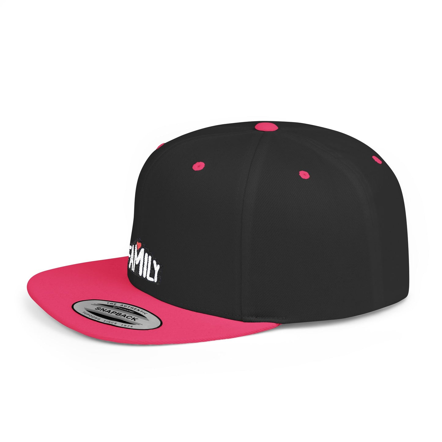 Copy of Copy of Icons Embroidered Foot Print Flat Bill Snapback – Lightweight, Custom Fit, Premium Quality