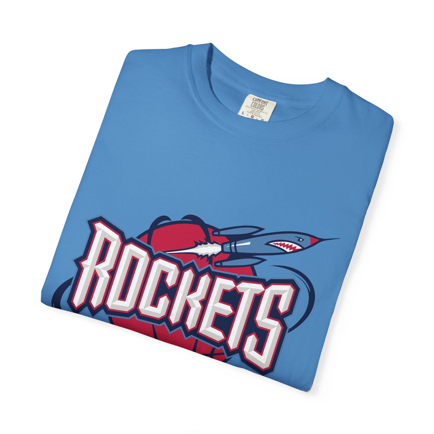 Houston Rockets Game Day Garment-Dyed T-Shirt – Premium Cotton Tee for Customization
