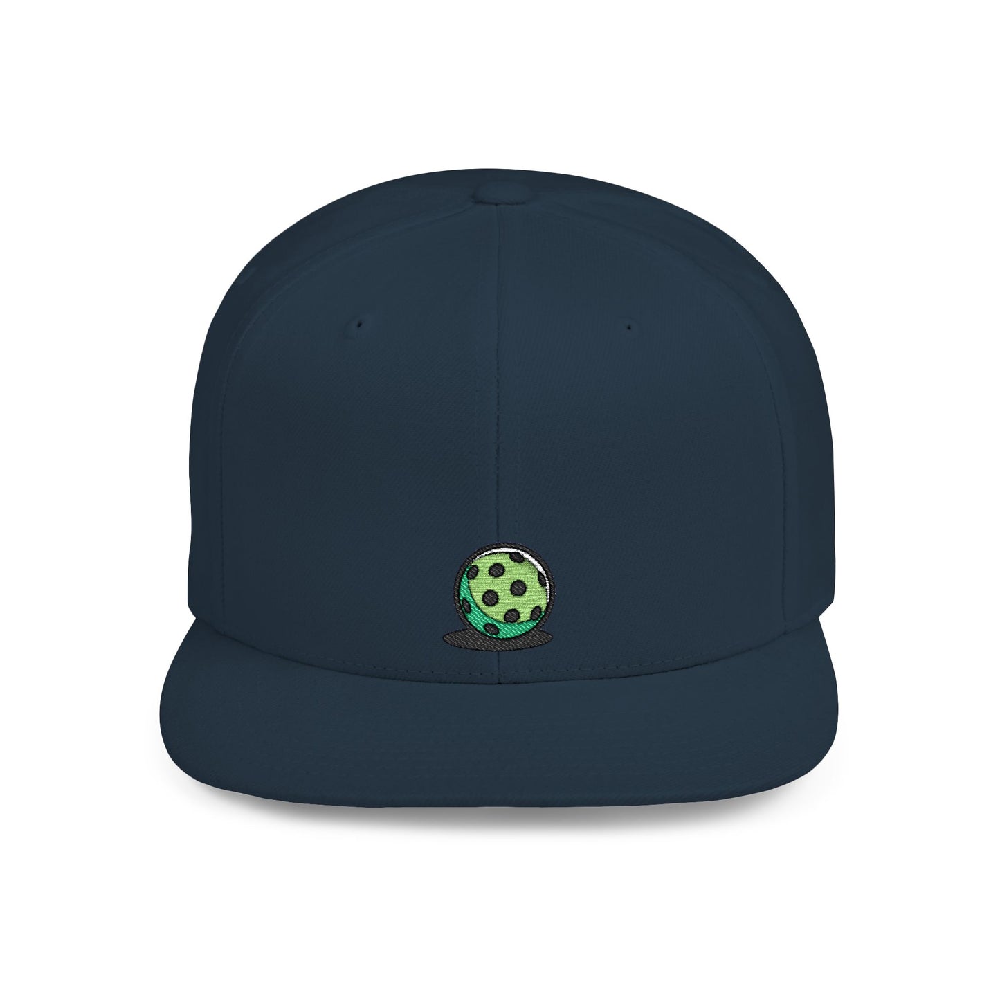 Icons Embroidered Ball Flat Bill Snapback – Lightweight, Custom Fit, Premium Quality
