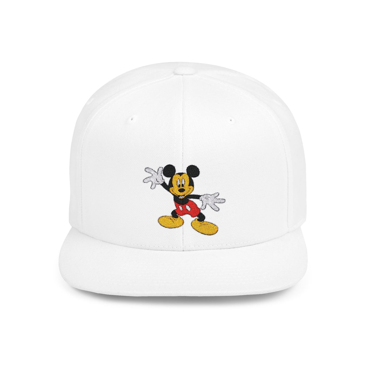 Mickey Mouse Fun Disney Flat Bill Snapback – Lightweight, Custom Fit, Premium Quality