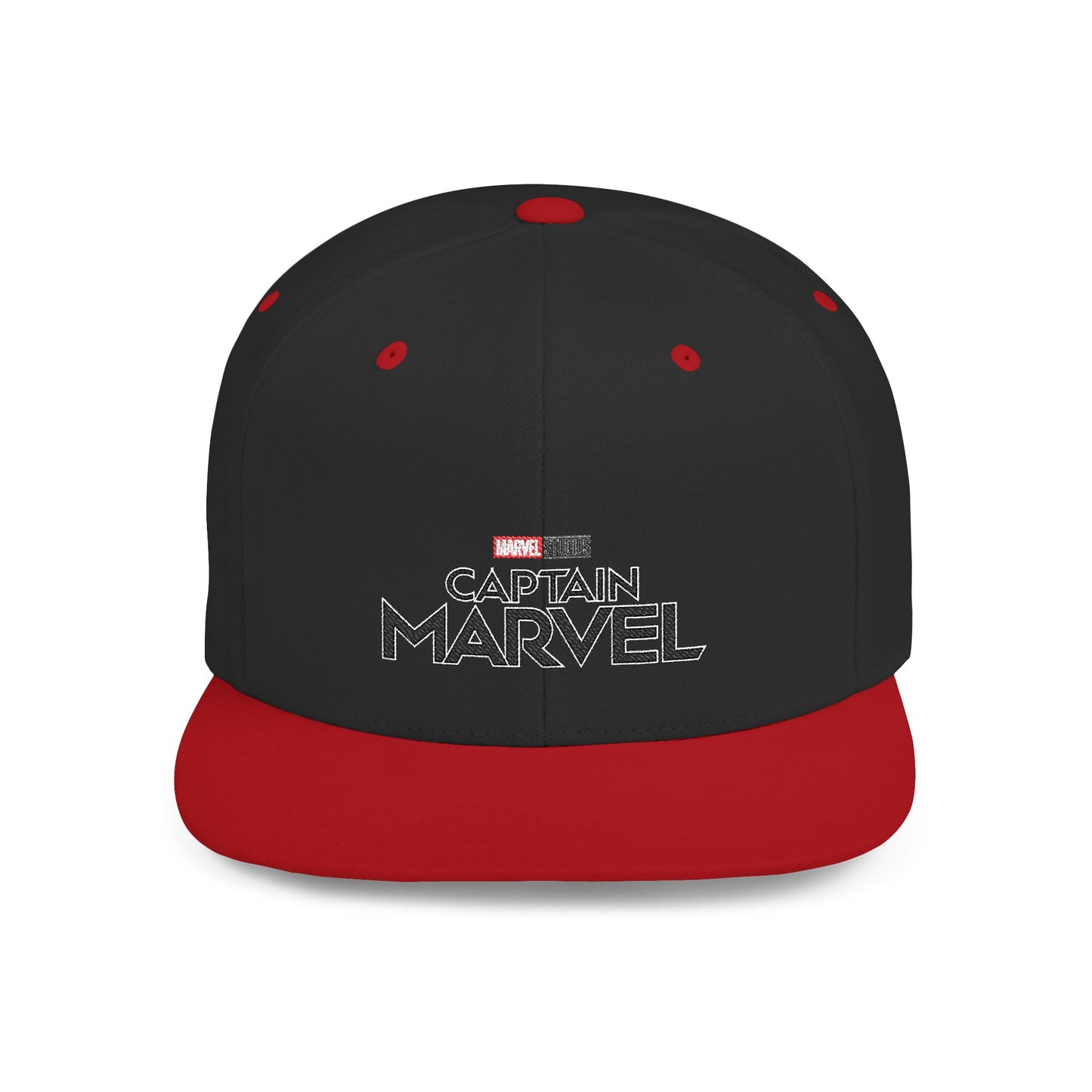 Marvel Captain Marvel Flat Bill Snapback – Lightweight, Custom Fit, Premium Quality