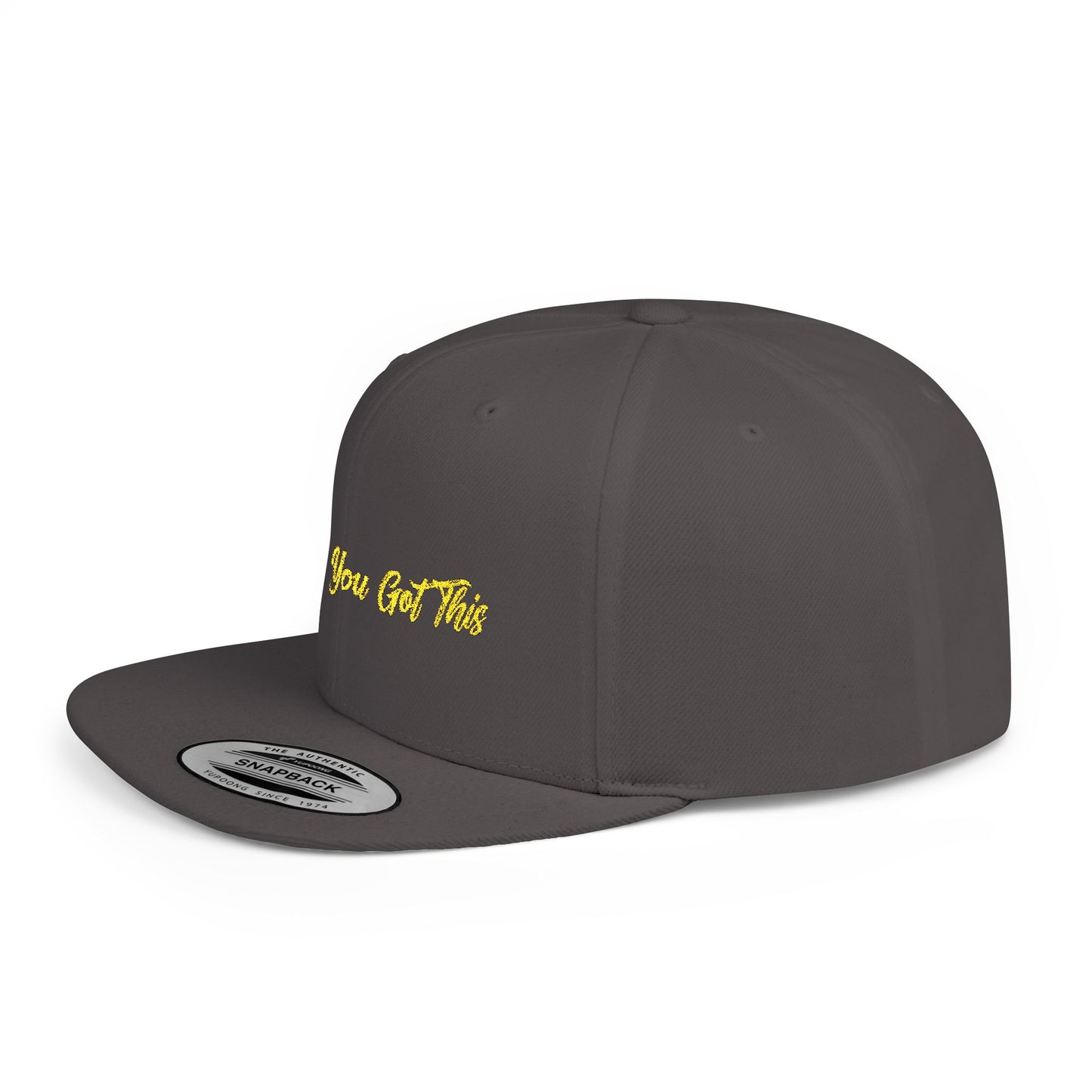 Text Mama, You Got This Flat Bill Snapback – Lightweight, Custom Fit, Premium Quality