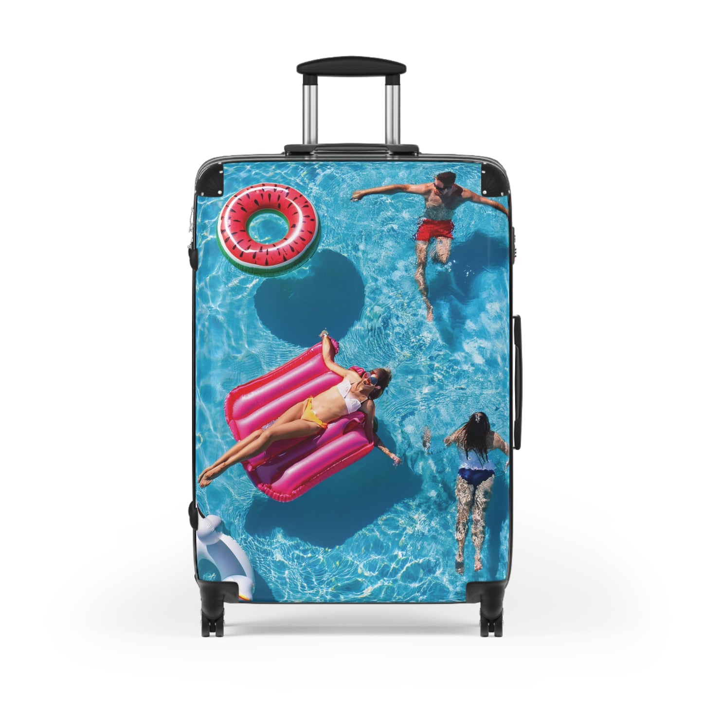 Nature Summer Pattern Carry-On Suitcase - Stylish Luggage for Travelers