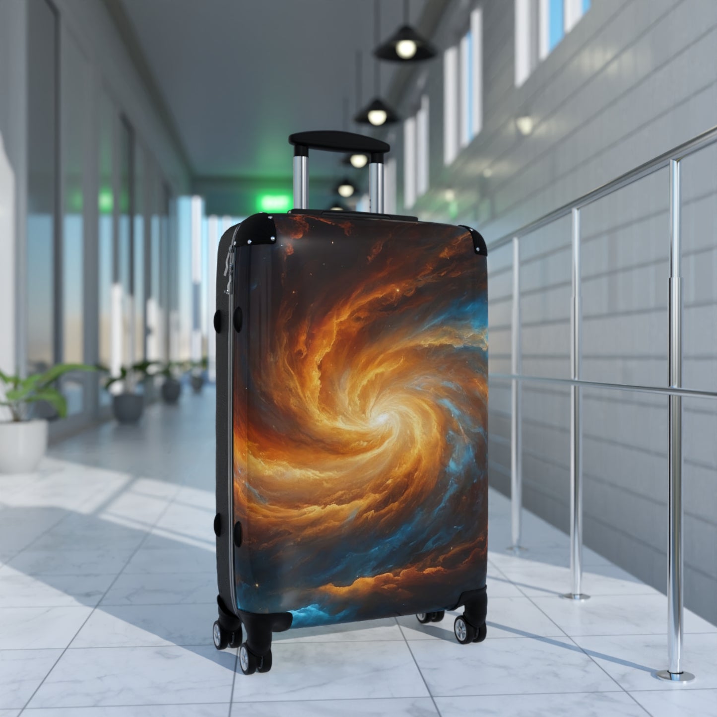 Space Galaxy Stars Art Carry-On Suitcase - Stylish Luggage for Travelers