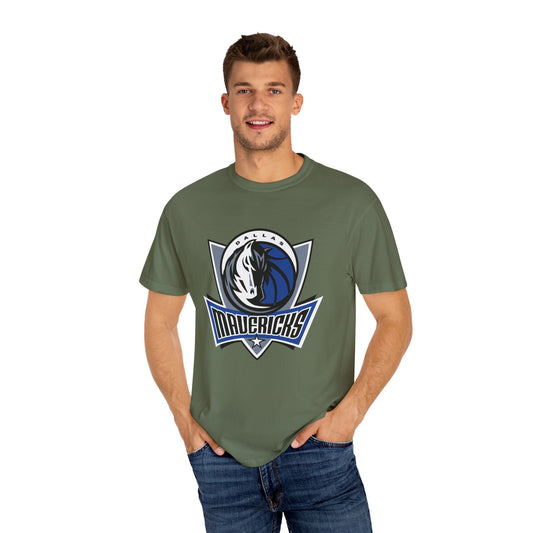 Dallas Mavericks Garment-Dyed T-Shirt – Premium Cotton Tee for Customization