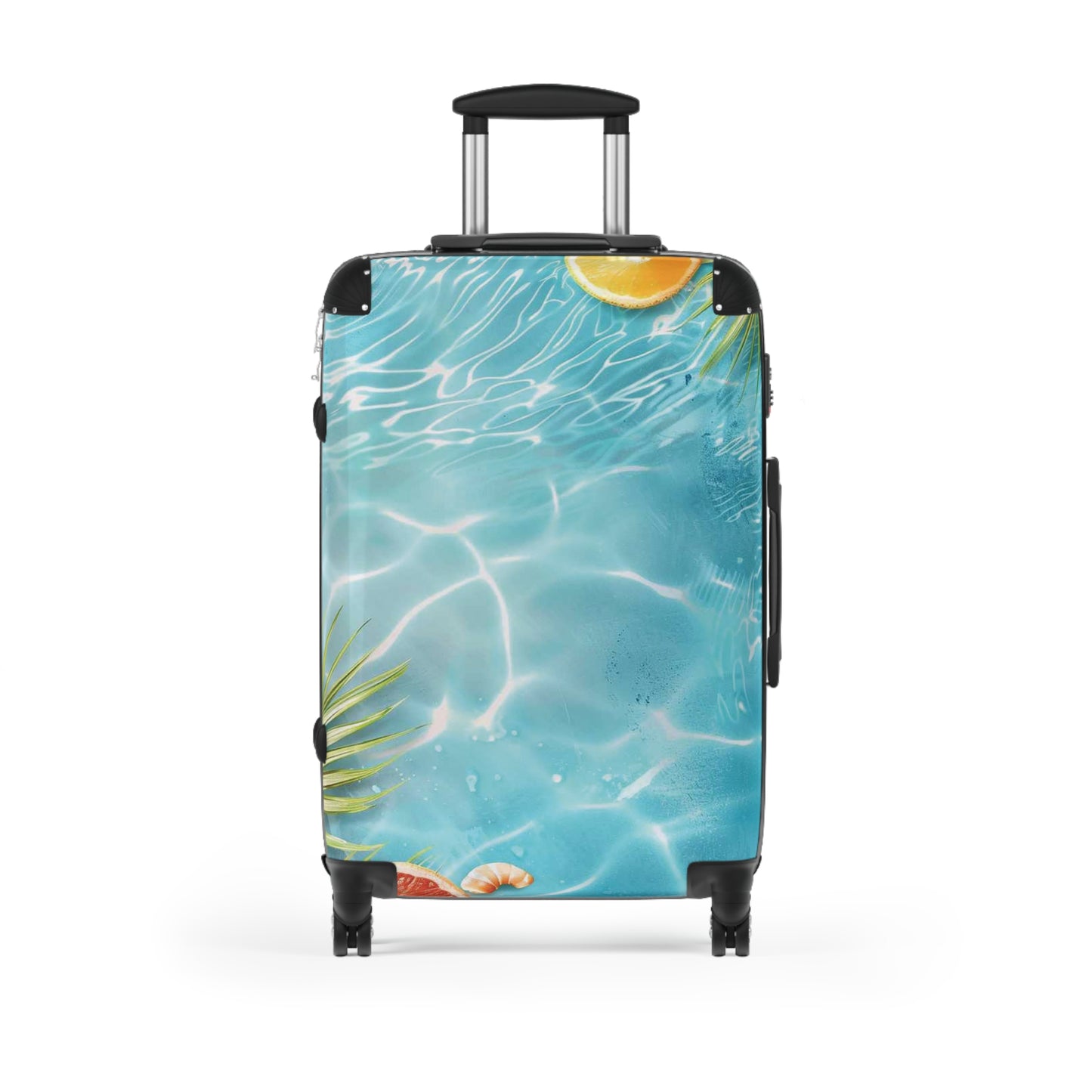 Nature Summer Background Art Carry-On Suitcase - Stylish Luggage for Travelers