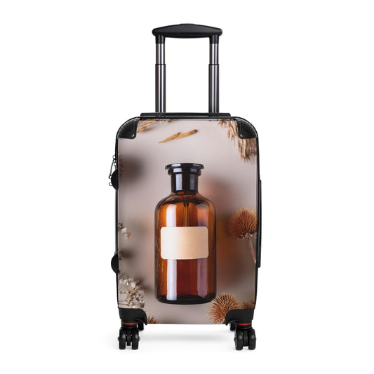 Nature Flowers Floral Dried Flower Art Carry-On Suitcase - Stylish Luggage for Travelers