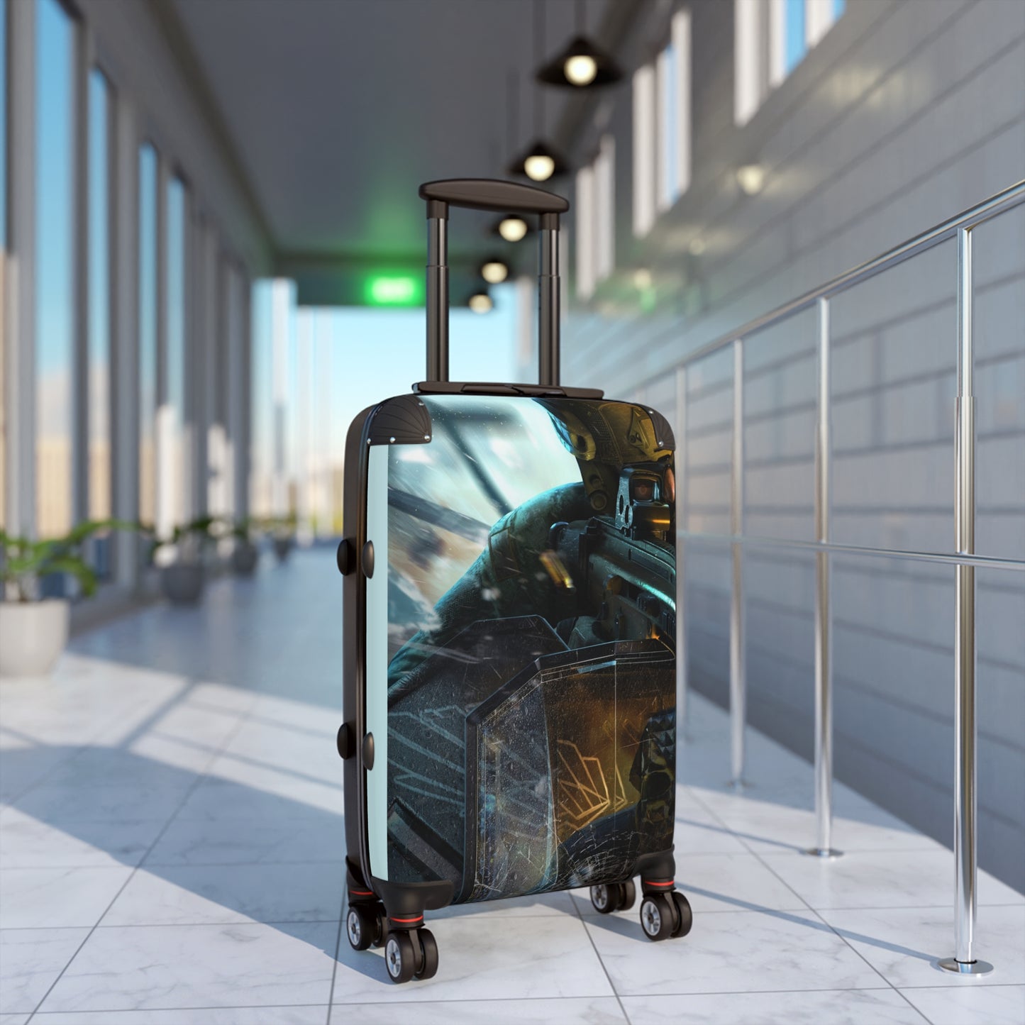 Video Games Rainbow Six Siege Carry-On Suitcase - Stylish Luggage for Travelers