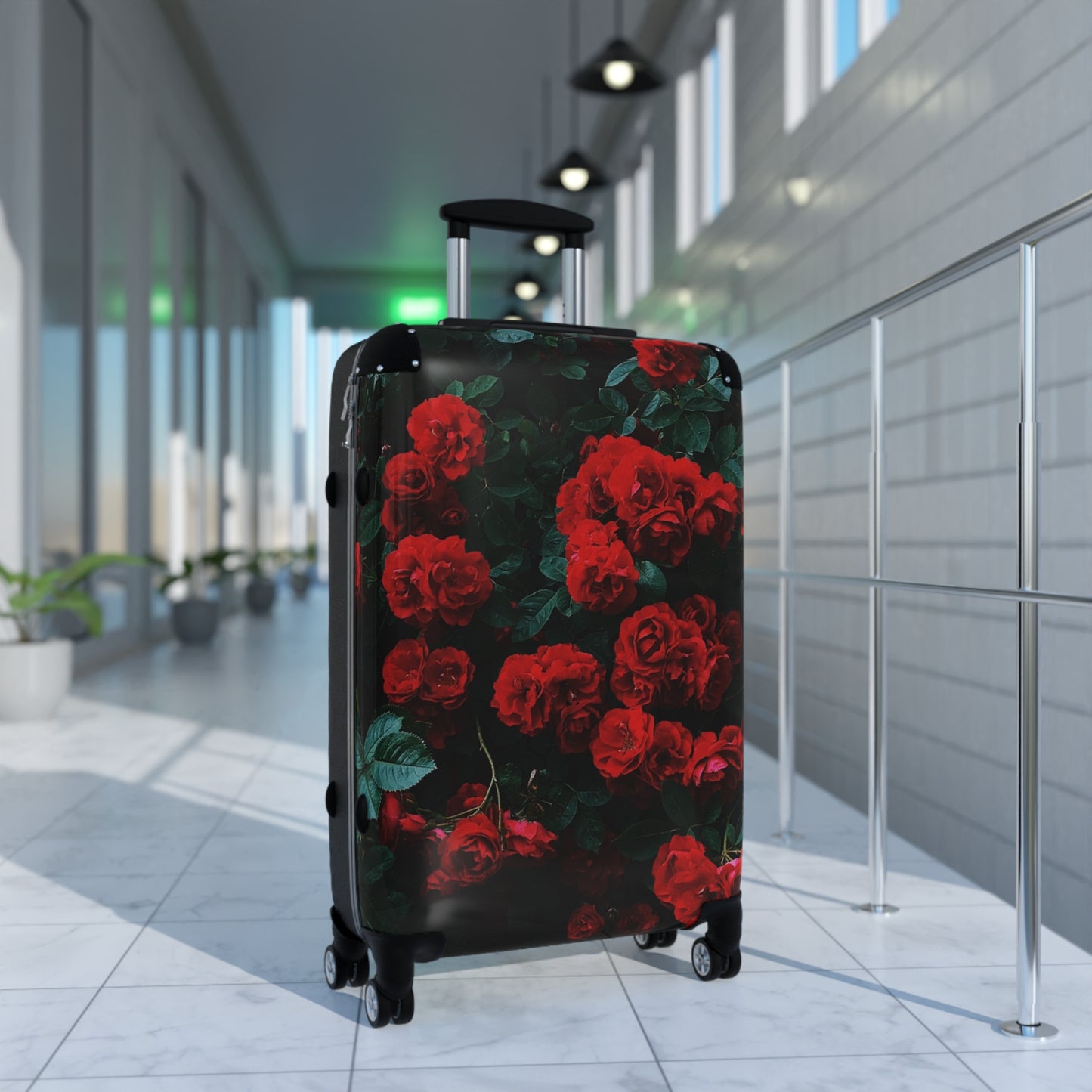 Nature Flowers Floral Garden Roses Art Carry-On Suitcase - Stylish Luggage for Travelers