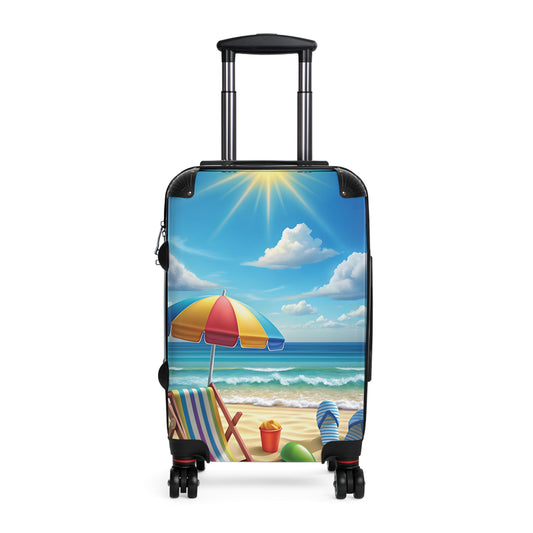 Nature Summer Art Carry-On Suitcase - Stylish Luggage for Travelers