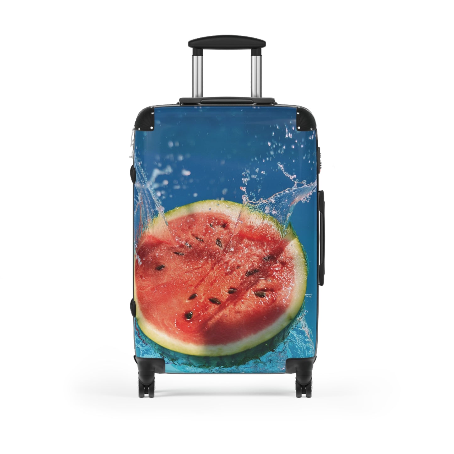 Nature Summer Watermelon Splash Carry-On Suitcase - Stylish Luggage for Travelers