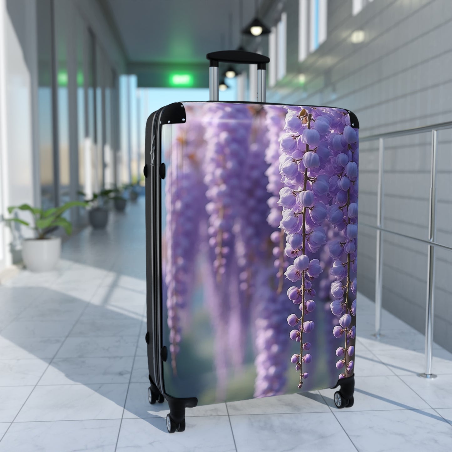Nature Flowers Floral Japanese Art Carry-On Suitcase - Stylish Luggage for Travelers