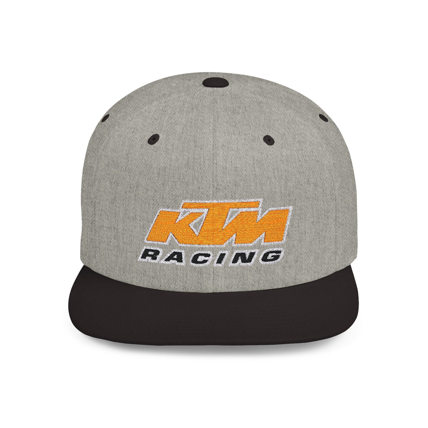 KTM Flat Bill Snapback – Lightweight, Custom Fit, Premium Quality