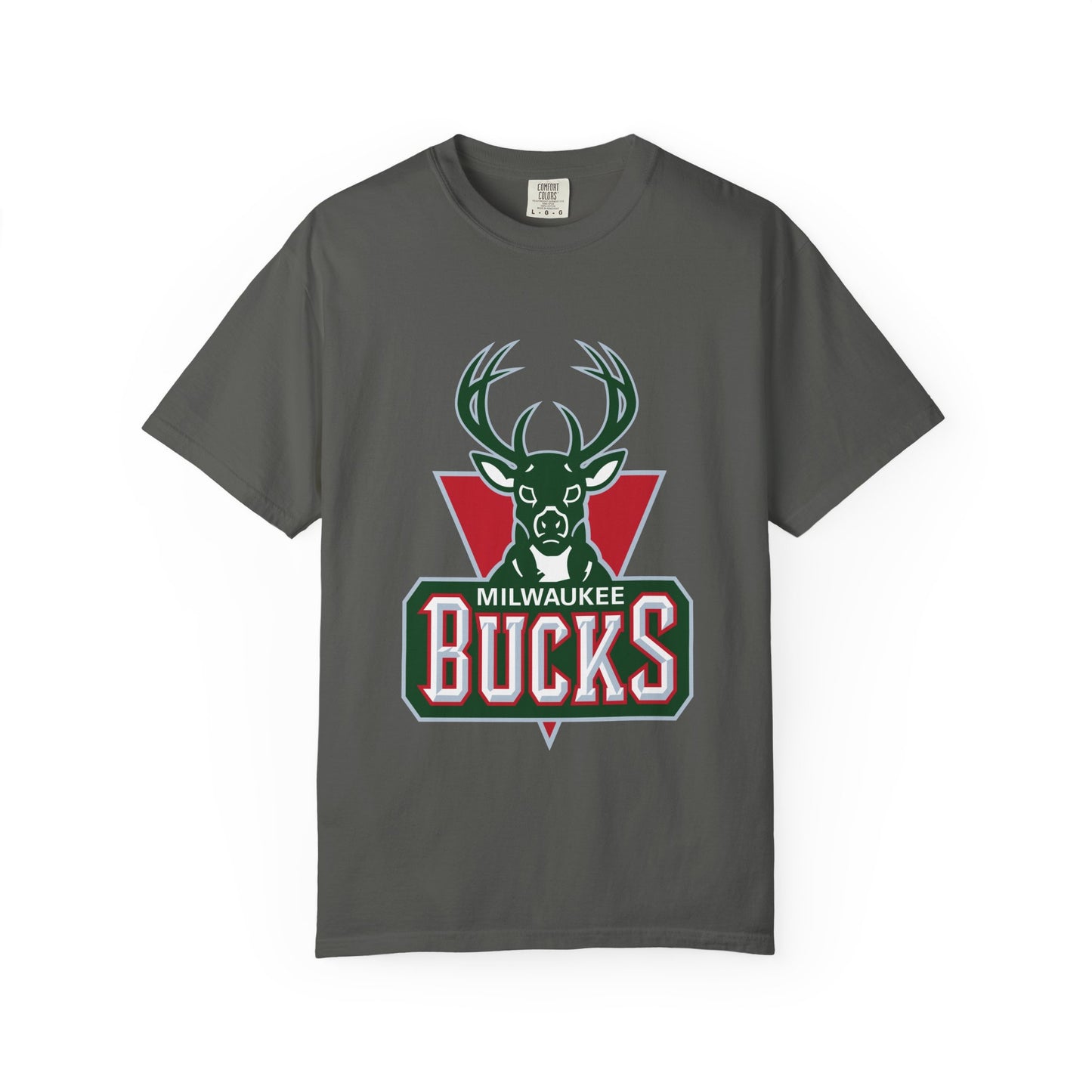Milwaukee Bucks Strong Garment-Dyed T-Shirt – Premium Cotton Tee for Customization