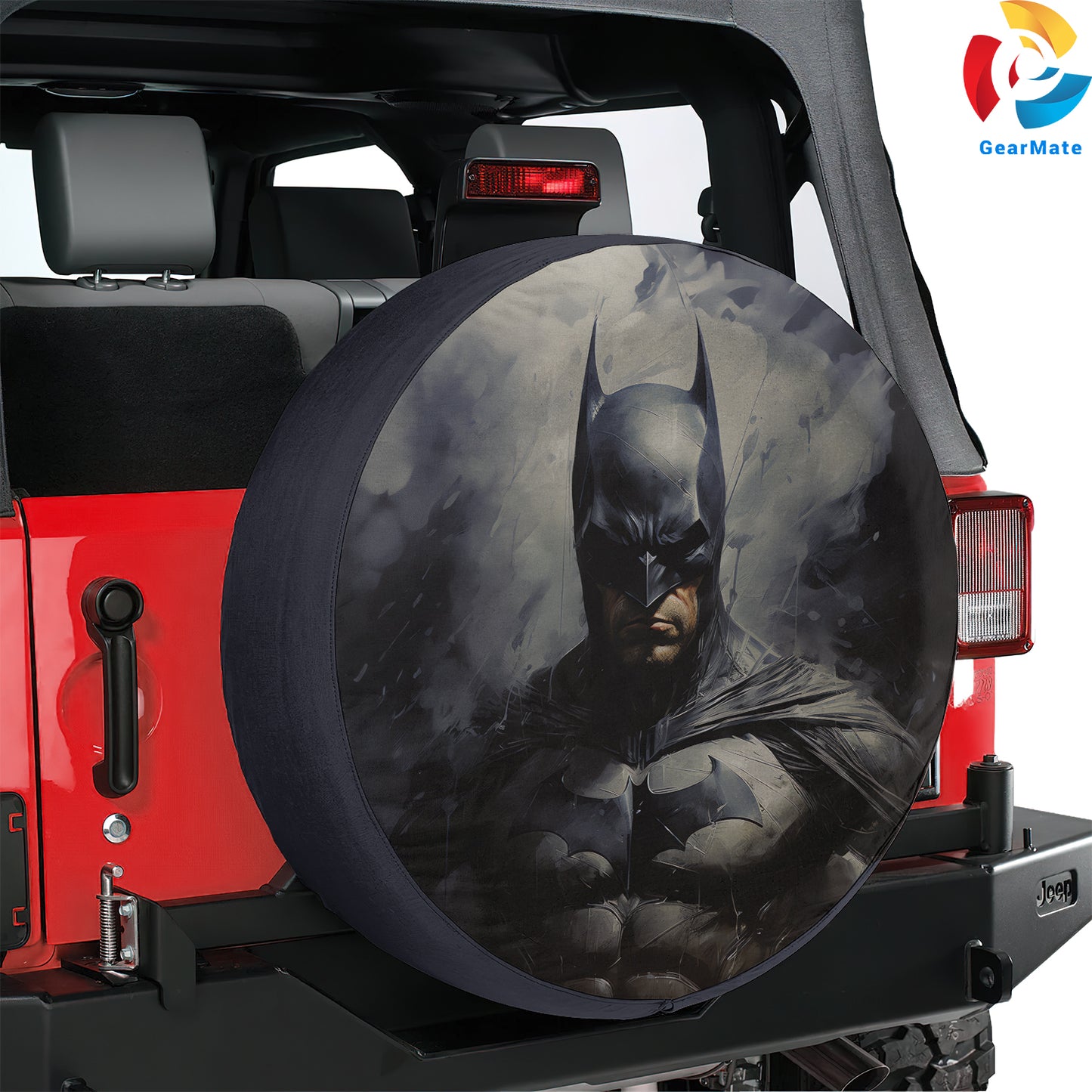 DC Batman Heroes Spare Tire Cover – Premium Waterproof UV Resistant Protector