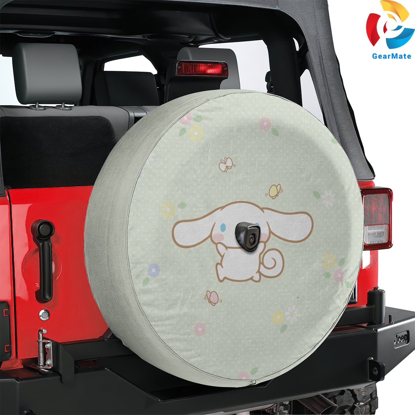 Cinnamoroll Spare Tire Cover – Premium Waterproof UV Resistant Protector